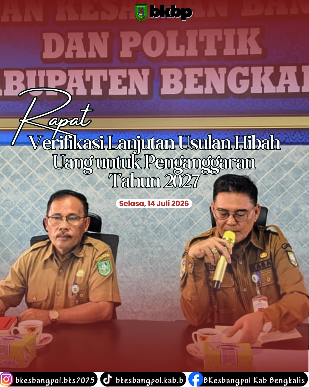 Merah putih simpel gradasi ucapan hari pendidikan nasional instagram